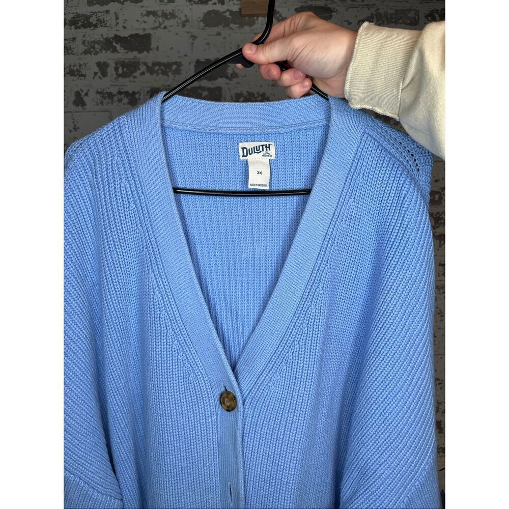 Duluth Trading Co. | women plus size knitted cotton sweater
